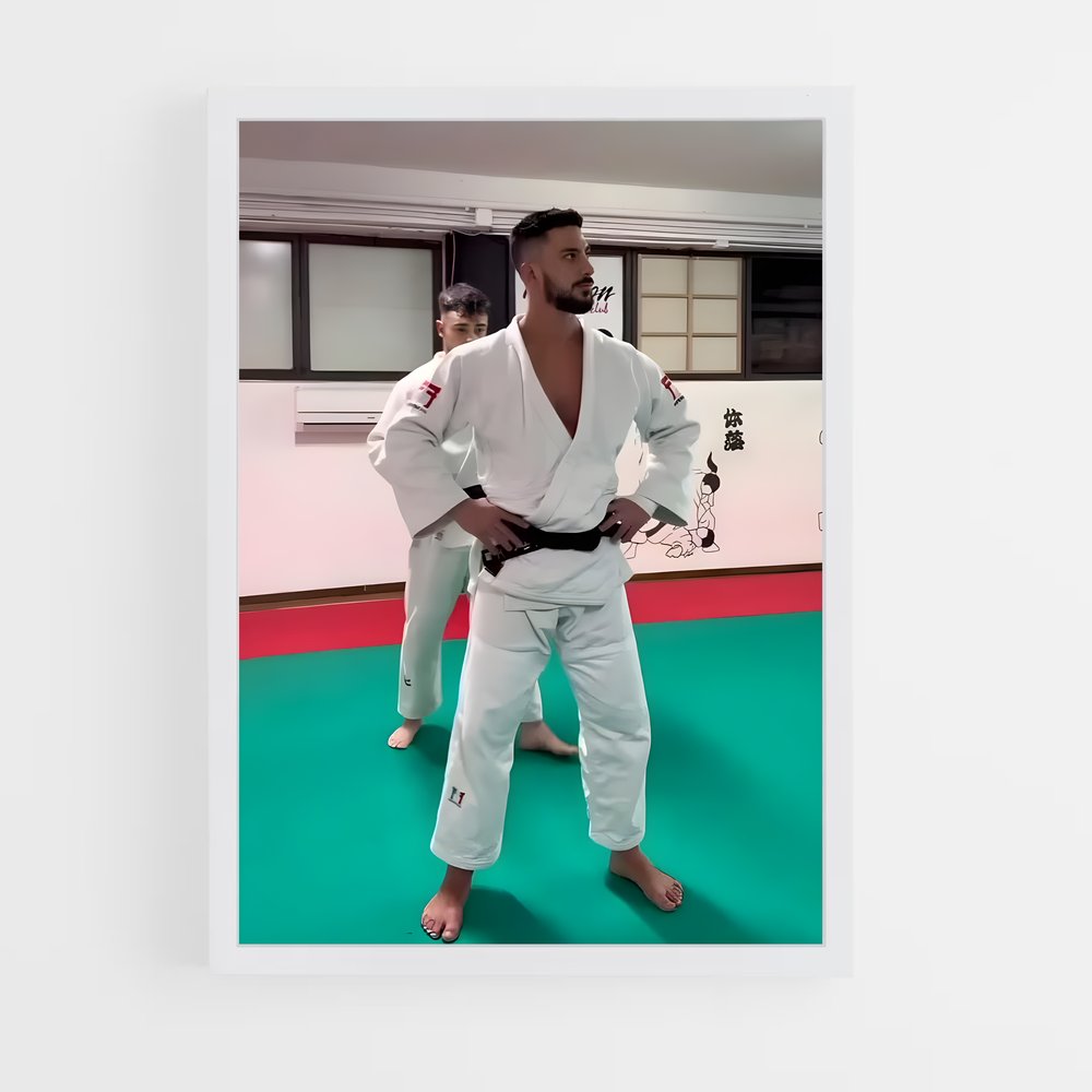 Poster Maître de Karaté – affiche Kick-boxing (vue 3)